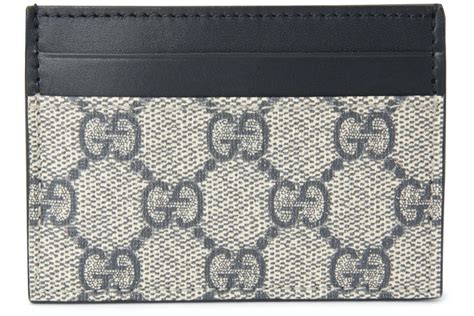 gucci gg supreme money clip|gucci money clip card case.